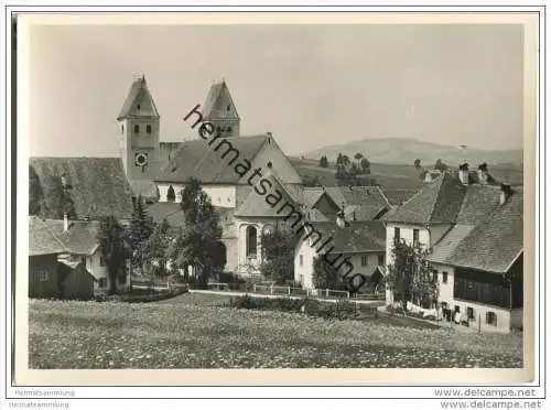 Steingaden - Pfarrkirche - Foto-AK Grossformat