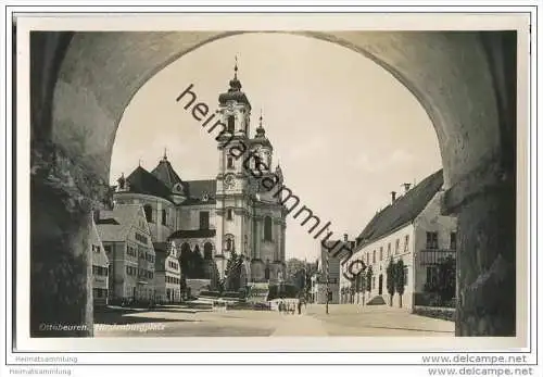 Ottobeuren - Hindenburgplatz - Foto-AK