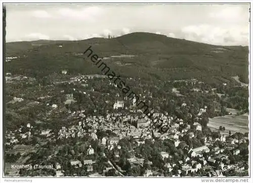 Kronberg im Taunus - Luftbild - Foto-AK