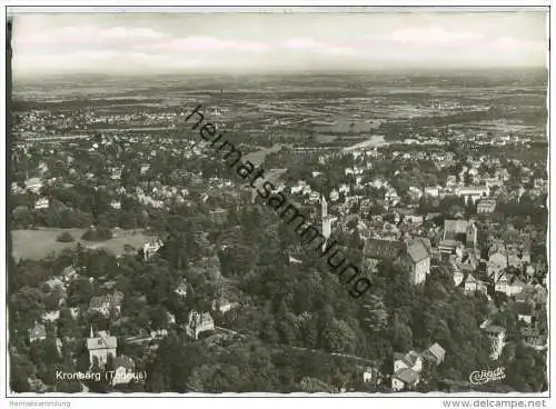 Kronberg im Taunus - Luftbild - Foto-AK