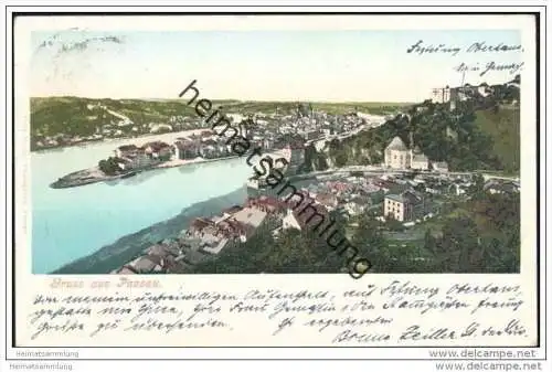 Gruss aus Passau - Totalansicht