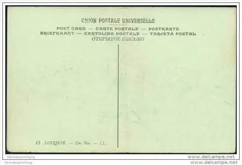 Luxor - Street Scene ca. 1920