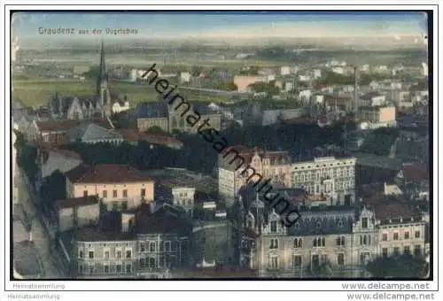 Graudenz - aus der Vogelschau