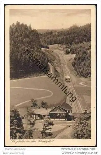 Die Bergbahn im Oberen Schwarzatal - Bahnhof Obstfelderschmiede 30er Jahre