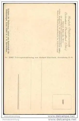 Die Bergbahn im Oberen Schwarzatal - Bahnhof Obstfelderschmiede 30er Jahre