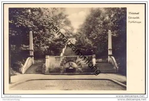 Eberswalde - Moltketreppe - Foto-AK