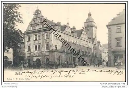 Gotha - Rathaus - Markt