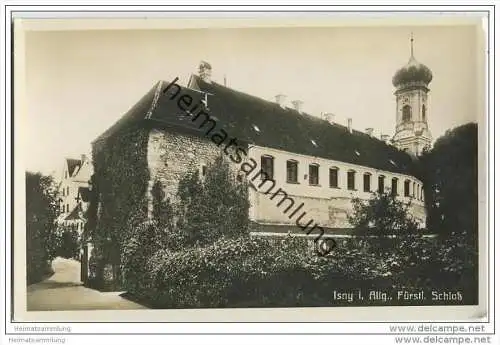 Isny - Schloss - Foto-AK