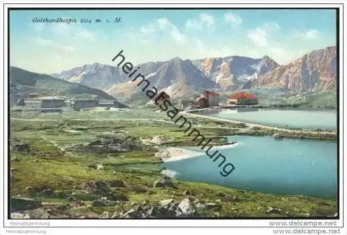 Gotthardhospiz um 1910