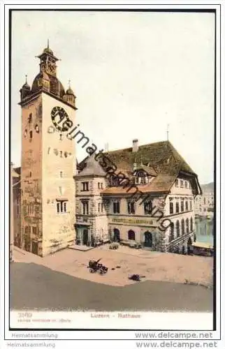 Luzern - Rathaus 20er Jahre