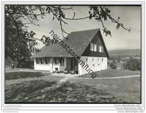 Seengen - Reformierte Heimstätte auf dem Rügel - Jugendhaus - Foto-AK Grossformat