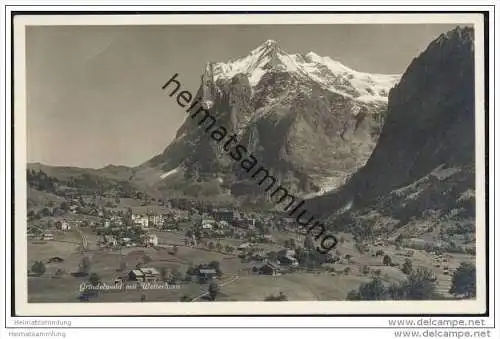 Grindelwald - Foto-AK 20er Jahre