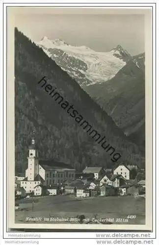 Neustift im Stubaital - Zuckerhütl - Foto-AK