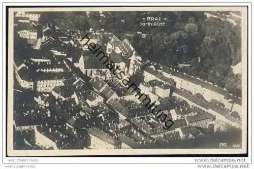 Steiermark - Graz - Fliegeraufnahme - Domkirche ca. 1920