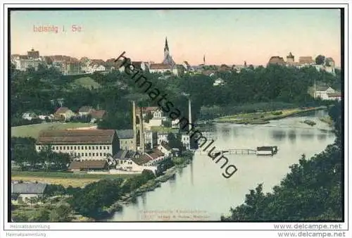 Leisnig - Gesamtansicht - Soldatenkarte