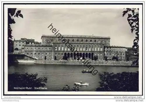 Mülheim (Ruhr) - Stadthalle - Foto-AK