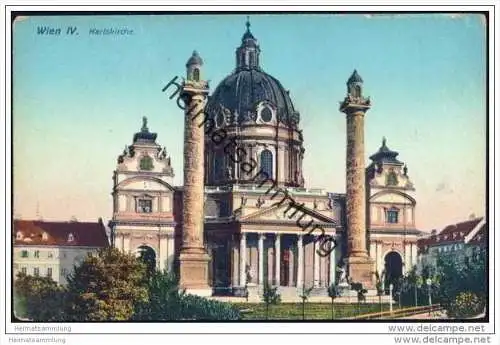 Wien IV. - Karlskirche ca. 1910