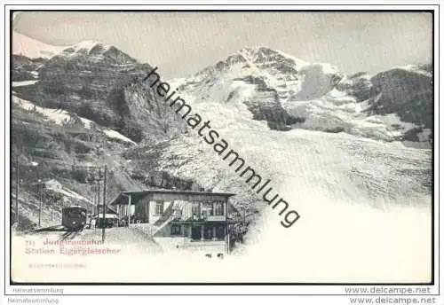 Jungfraubahn - Station Eigergletscher ca. 1910