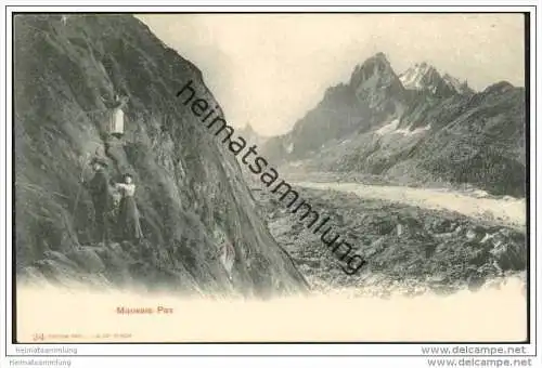 Mauvais pas ca. 1900 - Les Grands Mulets