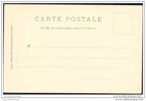 La Mer de Glace vue de la Flegere ca. 1900