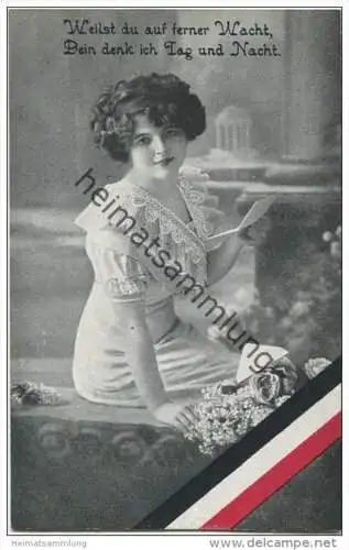 Weilst du auf ferner Wacht, Dein denk ich Tag und Nacht