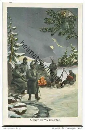 Gesegnete Weihnachten - Soldaten Wk I