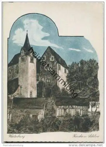 Westerburg im Westerwald  - Kirche und Schloss