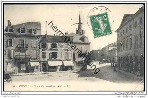 Vittel - Place de l'Hotel de Ville