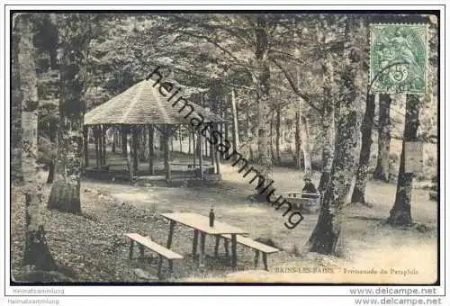 Bains-les-Bains - Promenade du Parapluie