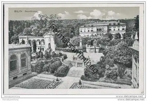 Bilin - Sauerbrunn - dünner Karton