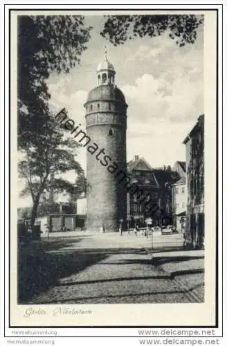 Görlitz - Nikolaiturm 50er Jahre