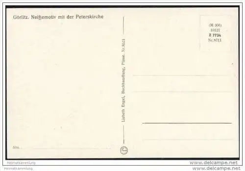 Görlitz - Peterskirche 50er Jahre