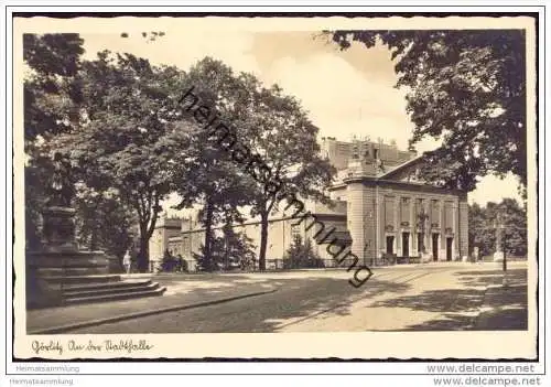 Görlitz - Stadthalle Foto-AK 50er Jahre