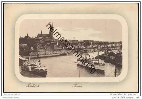 Lübeck - Hafen - Maschinenstempel
