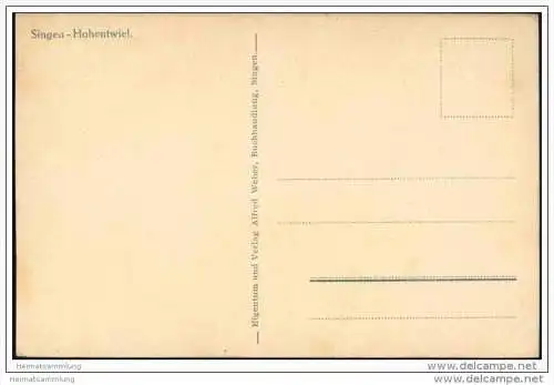 Singen - Hohentwiel - Panoramakarte