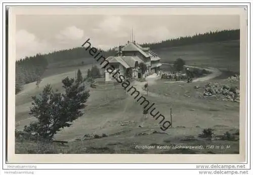 Kandel - Berghotel - Foto-AK