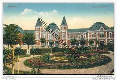Miskolcz - Miskolc - Mischkolz - Tiszai palyaudvar - Zensurszempel
