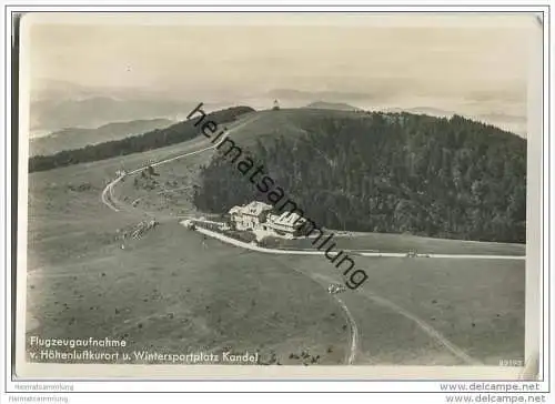 Kandel - Flugzeugaufnahme - Foto-AK Grossformat