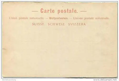 Luzern - Inneres der Totentanzbrücke - Verlag Gebr. Wehrli Kilchberg