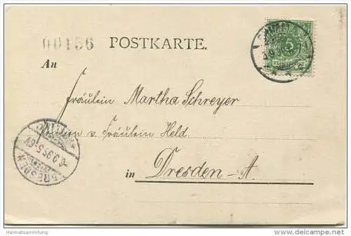 Bellagio - Comersee - Verlag Fr. A. Ackermann München gel. 1898