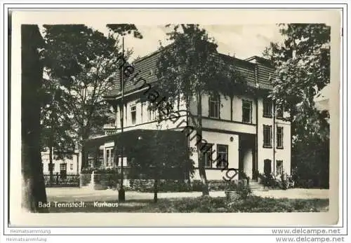 Bad Tennstedt - Kurhaus - Foto-AK 50er Jahre