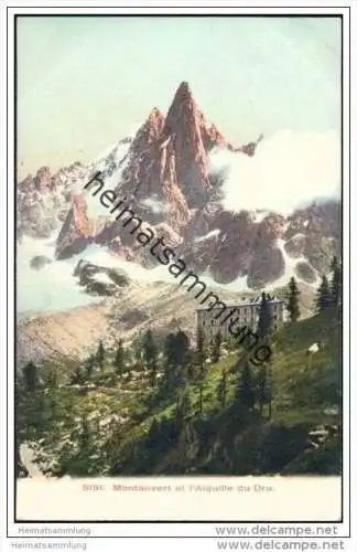 Montanvert et l' Aiguille du Dru ca. 1905