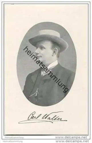 Carl Walter - Herzogliches Hoftheater Braunschweig - keine AK - Foto