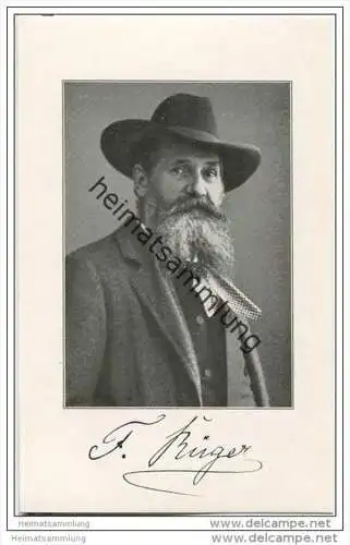 F. Krüger - Theatermaler - Herzogliches Hoftheater Braunschweig - keine AK - Foto