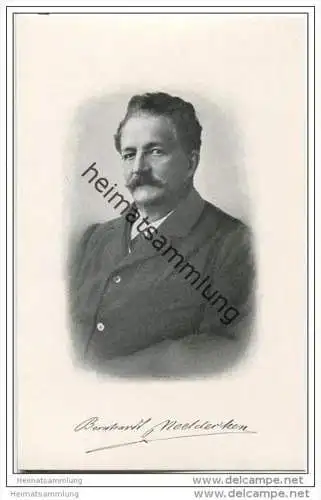 Bernhardt Moeldecken - Bassist - Herzogliches Hoftheater Braunschweig - keine AK - Foto