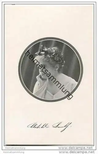 Clotilde Burth - Tragödin - Herzogliches Hoftheater Braunschweig - keine AK - Foto