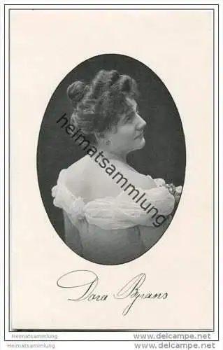 Dora Byrans - Herzogliches Hoftheater Braunschweig - keine AK - Foto