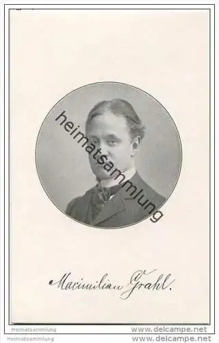 Maximilian Grahl - Herzogliches Hoftheater Braunschweig - keine AK - Foto