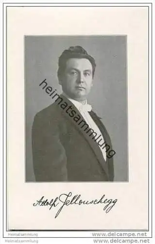 Adolph Jellouschegg - Bass-Bariton - Herzogliches Hoftheater Braunschweig - keine AK - Foto