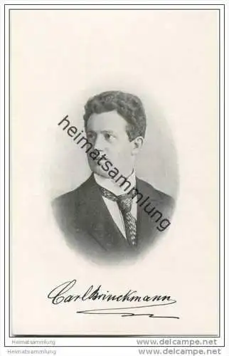 Carl Brinckmann - Herzogliches Hoftheater Braunschweig - keine AK - Foto